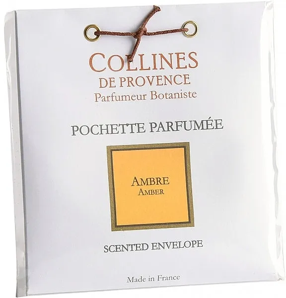 Collines de Provence Scented Envelope Aromatična vrećica u koverti 'Ćilibar'