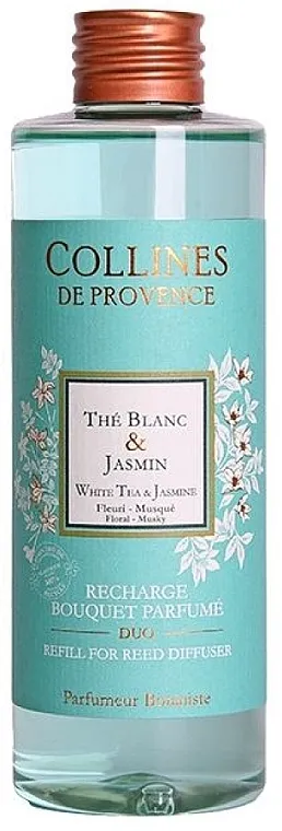 Collines de Provence White Tea &amp; Jasmine Diffusor (uzupełnienie) Difuzor mirisa Bela čaj i jasmin