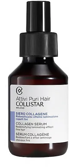 Collistar Attivi Puri Hair Collagen Serum Redensifying Laminating Effect Serum za kosu sa efektom laminacije