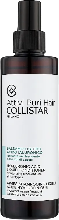 Collistar Attivi Puri Hair Hyaluronic Acid Liquid Conditioner Hidratantni regenerator sa hijaluronskom kiselinom