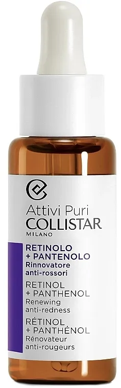 Collistar Attivi Puri Retinol+Panthenol Drops Serum za lice sa retinolom i pantenolom