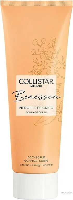 Collistar Benessere Neroli E Elicrisio Body Scrub Piling za telo