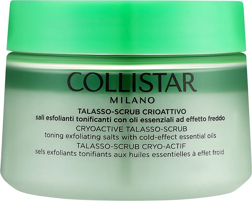 Collistar Cryoactive Talasso Scrub Soli za piling sa eteričnim uljima s umirujućim efektom