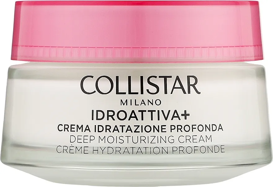 Collistar Idroattiva+ Deep Moisturizing Cream Hidratantna krema za normalnu i suvu kožu