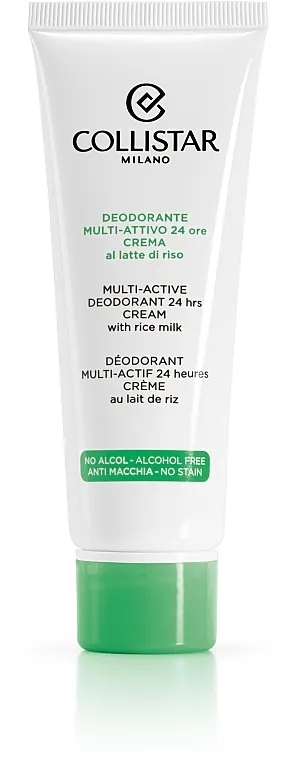 Collistar Multi-Active Deodorant 24 Hours Cream Multiaktivna dezodoransna krema
