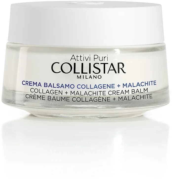 Collistar Pure Actives Collagen + Malachite Cream Balm Krema-balzam s kolagenom i malahitom za lice