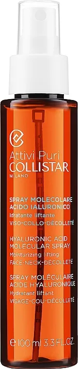 Collistar Pure Actives Hyaluronic Acid Molecular Spray Moistuirizing Lifting Hidratantni lifting sprej s hijaluronskom kiselinom