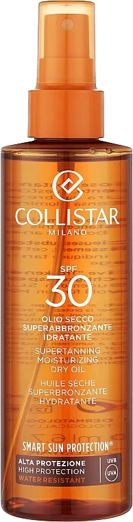Collistar Sun Care Supertanning Moisturizing Dry Oil SPF30 Suho ulje za tamnjenje