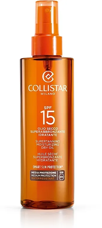 Collistar Supertanning Moisturizing Dry Oil SPF 15 Suho ulje za intenzivno tamnjenje