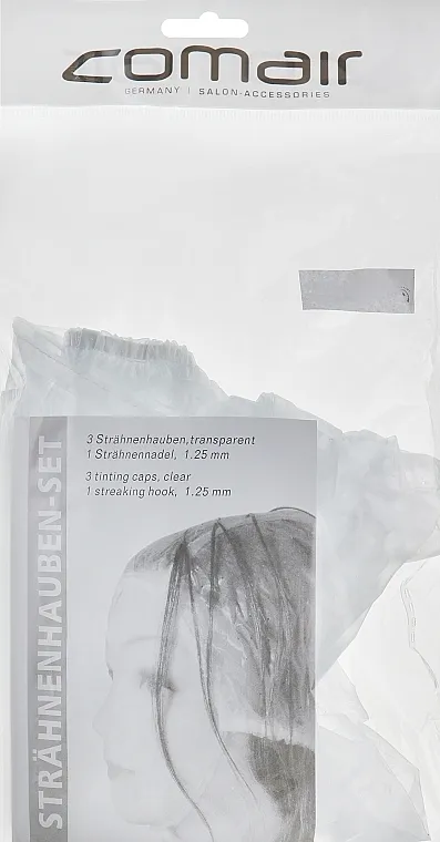 Comair Set od 3 kapice i kukice za isticanje