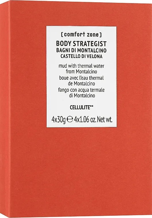 Comfort Zone Body Strategist Mud With Thermal Water Anticelulitna maska ​​za tijelo