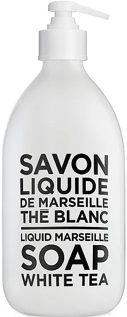 Compagnie De Provence Black &amp; White Liquid Marseille Soap White Tea Tekući sapun