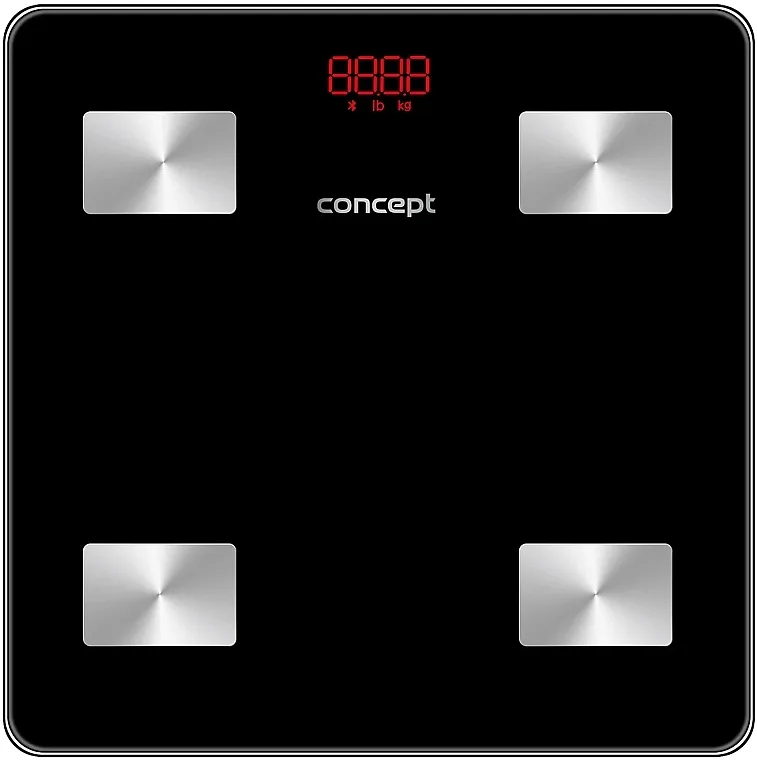 Concept Body Composition Smart Scale Dijagnostička vaga VO4001, crna