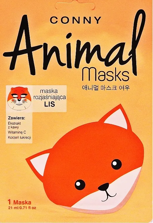 Conny Animal Essence Mask Maska za lice "Lisica"