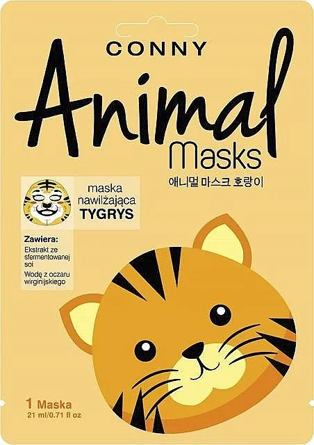 Conny Animal Essence Mask Maska za lice "Tigar"
