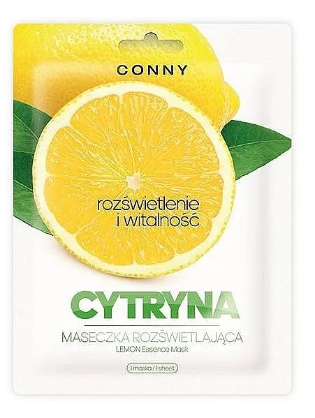 Conny Lemon Essence Mask Maska s ginsengom "Limun"