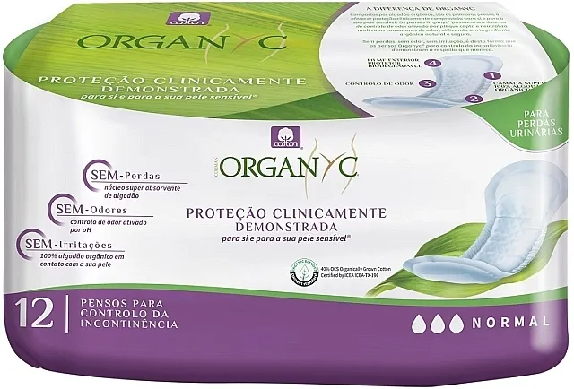 Corman Organyc Normal Urološki ulošci, 12 kom.