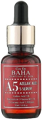 Cos De Baha A5 Azlaic Acid 5% Serum Serum za lice sa azelaičnom kiselinom 5%