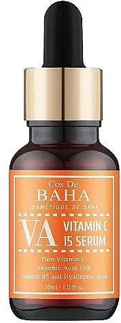 Cos De BAHA Vitamin C 15% Ascorbic Acid Serum sa vitaminom C i pantenolom za osvetljavanje