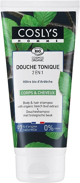 Coslys Shampoo for Hair and Body with Organic Beech bud Extract Šampon za kosu i tijelo s organskim ekstraktom pupoljaka bukve