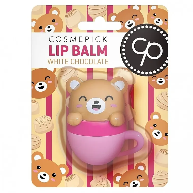 Cosmepick White Chocolate Lip Balm Balzam za usne sa mirisom bele čokolade