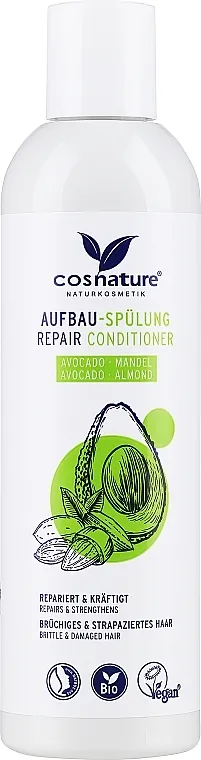 Cosnature Repair Conditioner Almond &amp; Organic Avocado Revitalizirajući regenerator "Avokado i bademi"