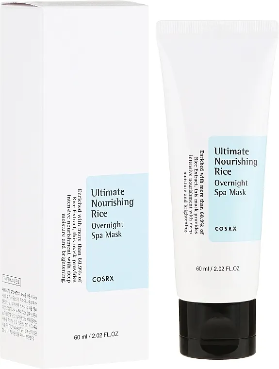 Cosrx Ultimate Nourishing Rice Overnight Spa Mask Noćna hranjiva spa maska za lice s ekstraktom riže