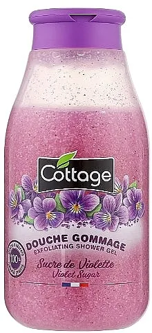 Cottage Violet Gentle Exfoliating Shower Gel Piling gel za tuširanje Ljubičica