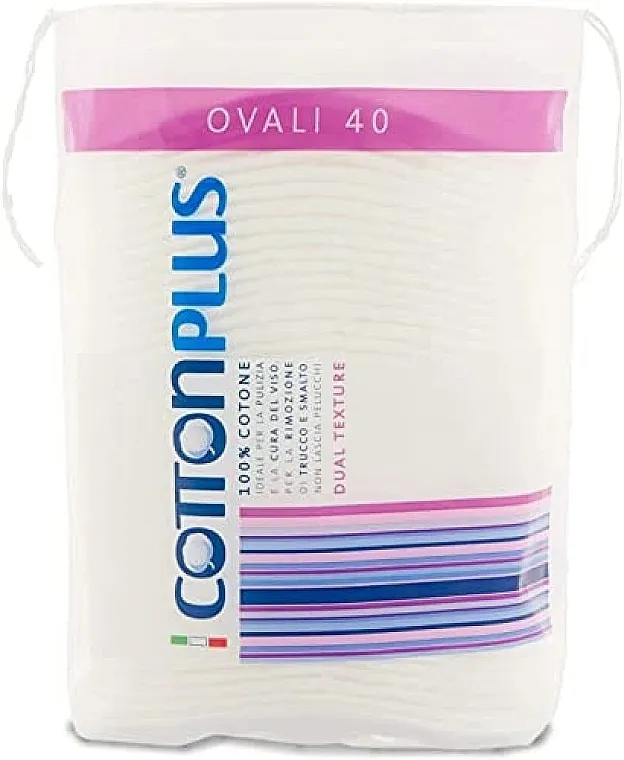 Cotton Plus Oval Balls Pack Pamučni tuferi, 40 komada