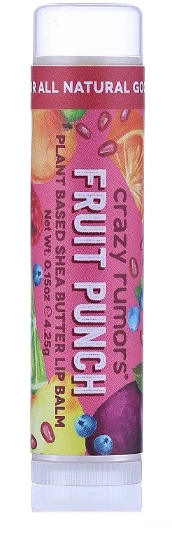 Crazy Rumors Fruit Punch Lip Balm Balzam za usne