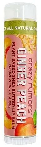 Crazy Rumors Ginger Peach Lip Balm Balzam za usne