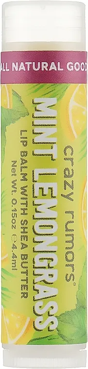 Crazy Rumors Mint Lemongrass Lip Balm Balzam za usne