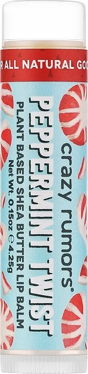 Crazy Rumors Peppermint Twist Lip Balm Balzam za usne