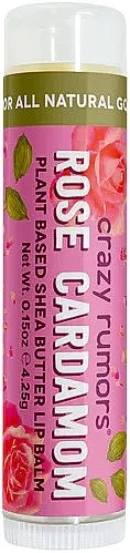 Crazy Rumors Rose Cardamom Lip Balm Balzam za usne