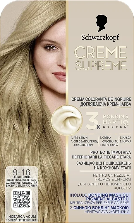 Creme Supreme Caring Color Cream Trajna farba za kosu