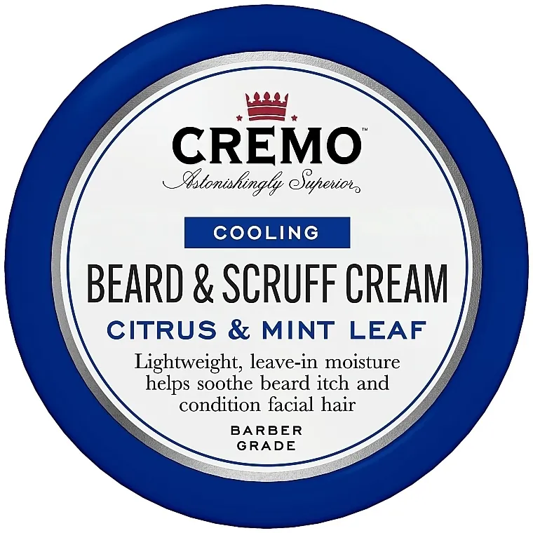 Cremo Citrus &amp; Mint Leaf Cooling Beard &amp; Scruff Cream Hladilna krema za bradu