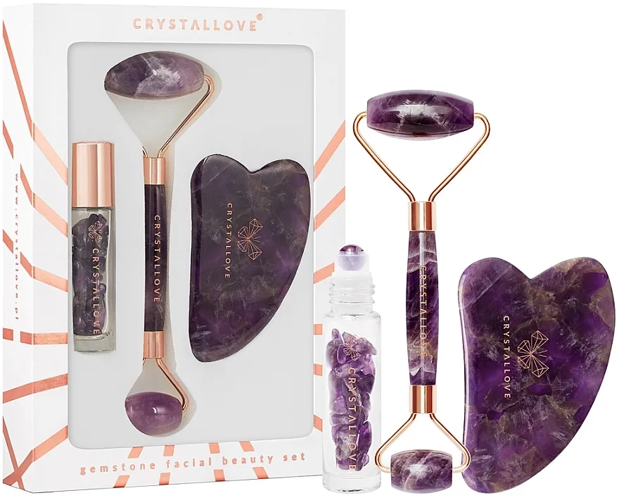 Crystallove Amethyst Beauty Set