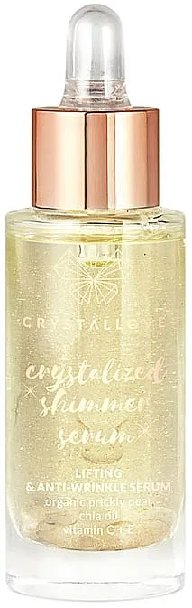 Crystallove Face Serum With Rock Crystal And Prickly Pear Serum za lifting, posvjetljivanje i učvršćivanje lica