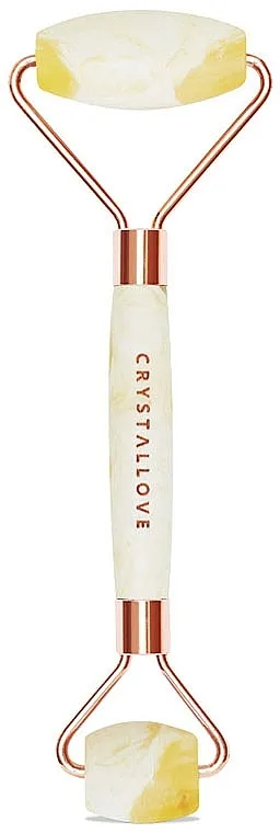 Crystallove Milky Amber Roller Roler za masažu lica