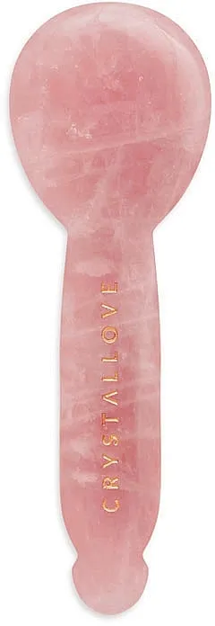 Crystallove Rose Quartz Spoon Eye Gua Sha Masažer za oči