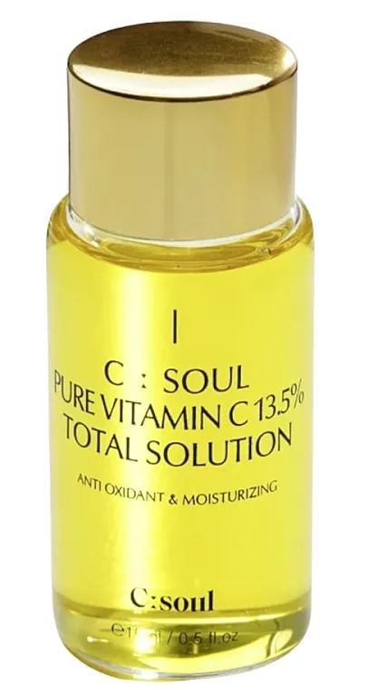 C:Soul Pure Vitamin C 13.5% Total Solution Moisturizing Antioxidant Facial Serum Hidratantni antioksidantni serum za lice