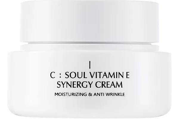 C:Soul Vitamin E Synergy Cream Nourishing Anti-Wrinkle Face Cream Hranljiva krema protiv bora za lice sa vitaminom E