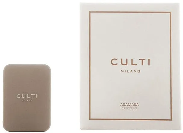 Culti Milano Aramara Car Diffuser Mirisni difuzor za automobil, sivo-braon