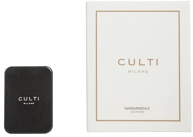 Culti Milano Mareminerale Car Diffuser Auto difuzor, crni