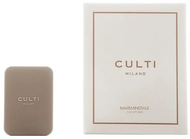 Culti Milano Mareminerale Car Diffuser Osvježivač zraka za automobil, sivo-smeđi