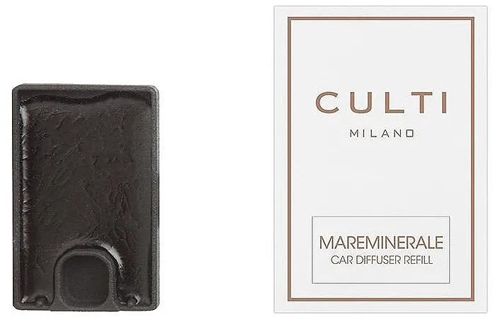 Culti Milano Mareminerale Car Diffuser Refill (wymienny wkład) Automobilski difuzor, crna