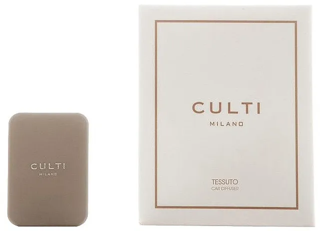Culti Milano Tessuto Car Diffuser Automobilski osveživač vazduha, sivo-braon
