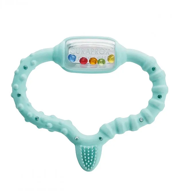 Curaprox Curababy Stimulator za izbijanje zuba, zelen