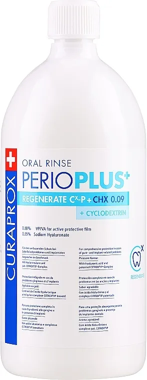 Curaprox Perio Plus + Regenerate CHX 0,09% Tečnost za ispiranje usta