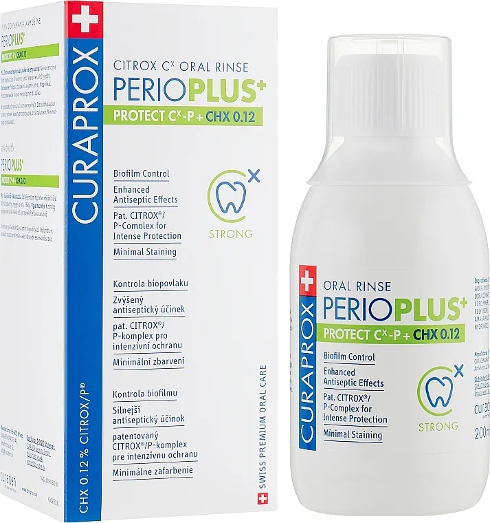 Curaprox Perio Plus+ Vodica za ispiranje usta, 0,12% klorheksidin
